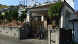 桜島眺望出来る中古住宅